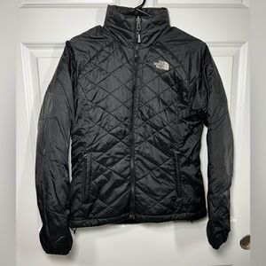 The North Face Primaloft Quilted Liner Jacket Black Woman's Small